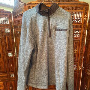 Eddie Bauer Light Blue Quarter Zip Sweater